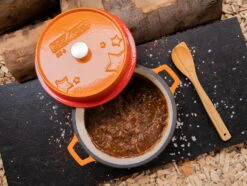 Grillfürst Emaillierter Dutch Oven Ohne Füsse DO6 - Orange 8 Grillfürst Emaillierter Dutch Oven Ohne Füsse DO6 - Orange -Flammengrill Grillfuerst Dutch Oven Emailliert DO6 orange