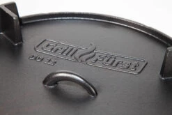 Grillfürst Dutch Oven BBQ Edition DO12 -Flammengrill Grillfuerst Dutch Oven Gusseisen DO12 Deckel