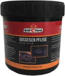 Grillfürst Dutch Oven Set BBQ Edition DO6 - X-DEAL Inkl. Tragetasche / Aufbewahrungstasche, Gusseisen Pflege Und Deckelheber -Flammengrill Grillfuerst Dutch Oven Gusseisen Pflegepaste