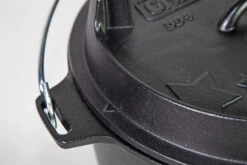 Grillfürst Dutch Oven Set BBQ Edition DO9 - X-Deal Inkl. Pflegepaste, Deckelheber Und Kochlöffel -Flammengrill Grillfuerst Dutch Oven Gusseisen Topf DO9