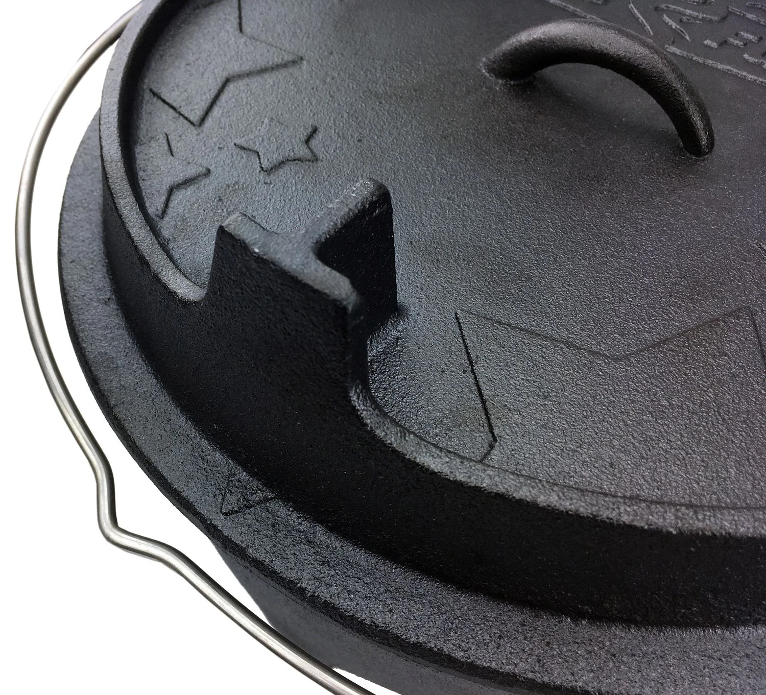 Grillfürst Dutch Oven Set BBQ Edition DO12 - X-DEAL Inkl. Tragetasche / Aufbewahrungstasche, Gusseisen Pflege Und Deckelheber 6 Grillfürst Dutch Oven Set BBQ Edition DO12 - X-DEAL Inkl. Tragetasche / Aufbewahrungstasche, Gusseisen Pflege Und Deckelheber – Bild 6