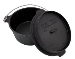 Grillfürst Dutch Oven Ohne Füsse DO9 -Flammengrill Grillfuerst Dutch Oven ohne Fuesse DO9 offen