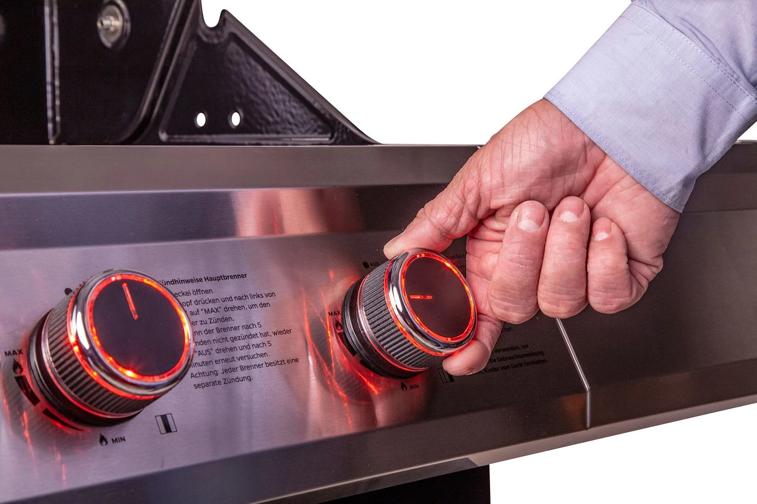 Grillfürst G210E Grill Control Edition 2-Brenner Gasgrill Mit Grill Control, Hochtemperaturbrenner Und Edelstahl Rosten 10 Grillfürst G210E Grill Control Edition 2-Brenner Gasgrill Mit Grill Control, Hochtemperaturbrenner Und Edelstahl Rosten – Bild 10