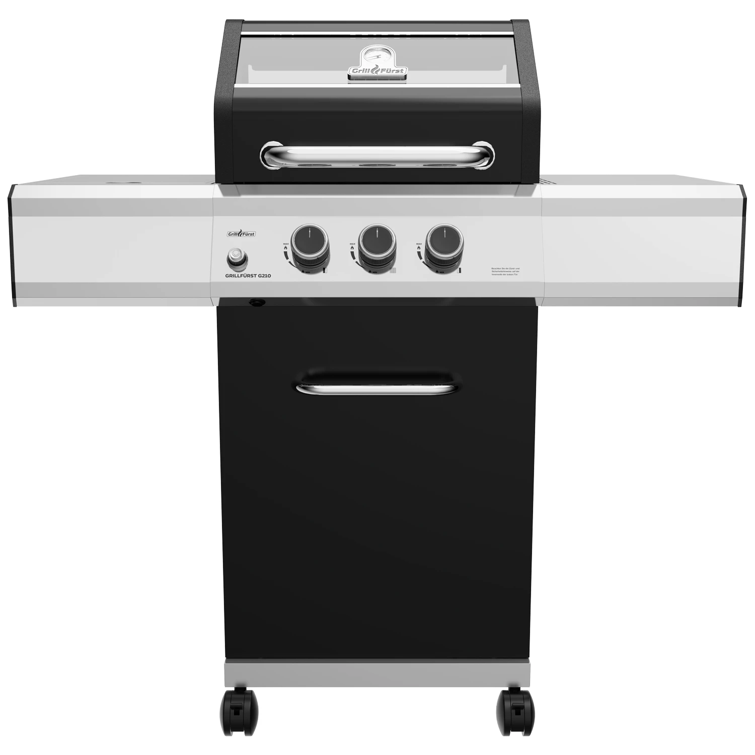 Grillfürst G210E Grill Control Edition 2-Brenner Gasgrill Mit Grill Control, Hochtemperaturbrenner Und Edelstahl Rosten 1 Grillfürst G210E Grill Control Edition 2-Brenner Gasgrill Mit Grill Control, Hochtemperaturbrenner Und Edelstahl Rosten
