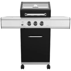 Grillfürst G210G Grill Control Edition 2-Brenner Gasgrill Mit Grill Control, Hochtemperaturbrenner Und Gusseisen Rosten