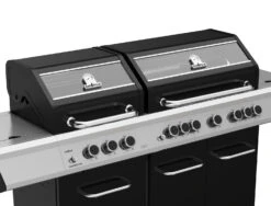 Grillfürst G750E Grill Control Edition 7-Brenner Doppelkammer - Gasgrill Mit Grill Control, Hochtemperaturbrenner, Seitenkocher, Heckbrenner Und Edelstahl Rosten -Flammengrill Grillfuerst Gasgrill Premium G750E Doppelkammer Gasgrill Garraum 4 1674134444