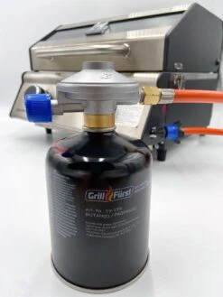 Grillfürst Gaskartusche / Schraubkartusche 450g - 12er Pack - Weber Gaskartusche Alternative Zu: CADAC CA445 Oder Weber Gaskartusche 17669 -Flammengrill Grillfuerst Gaskartusche G201 Campinggrill