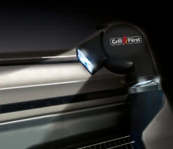 Grillfürst Universal LED Grilllampe / Grilllicht / Grifflicht - Mit 2 Schwenkbaren Leuchtköpfen