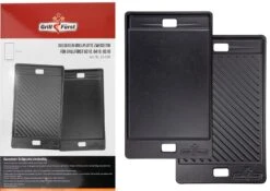 Grillfürst Premium Grillplatte / Gussplatte Für Grillfürst Gasgrill Stationen Ab G210 / 41,5 X 24 Cm