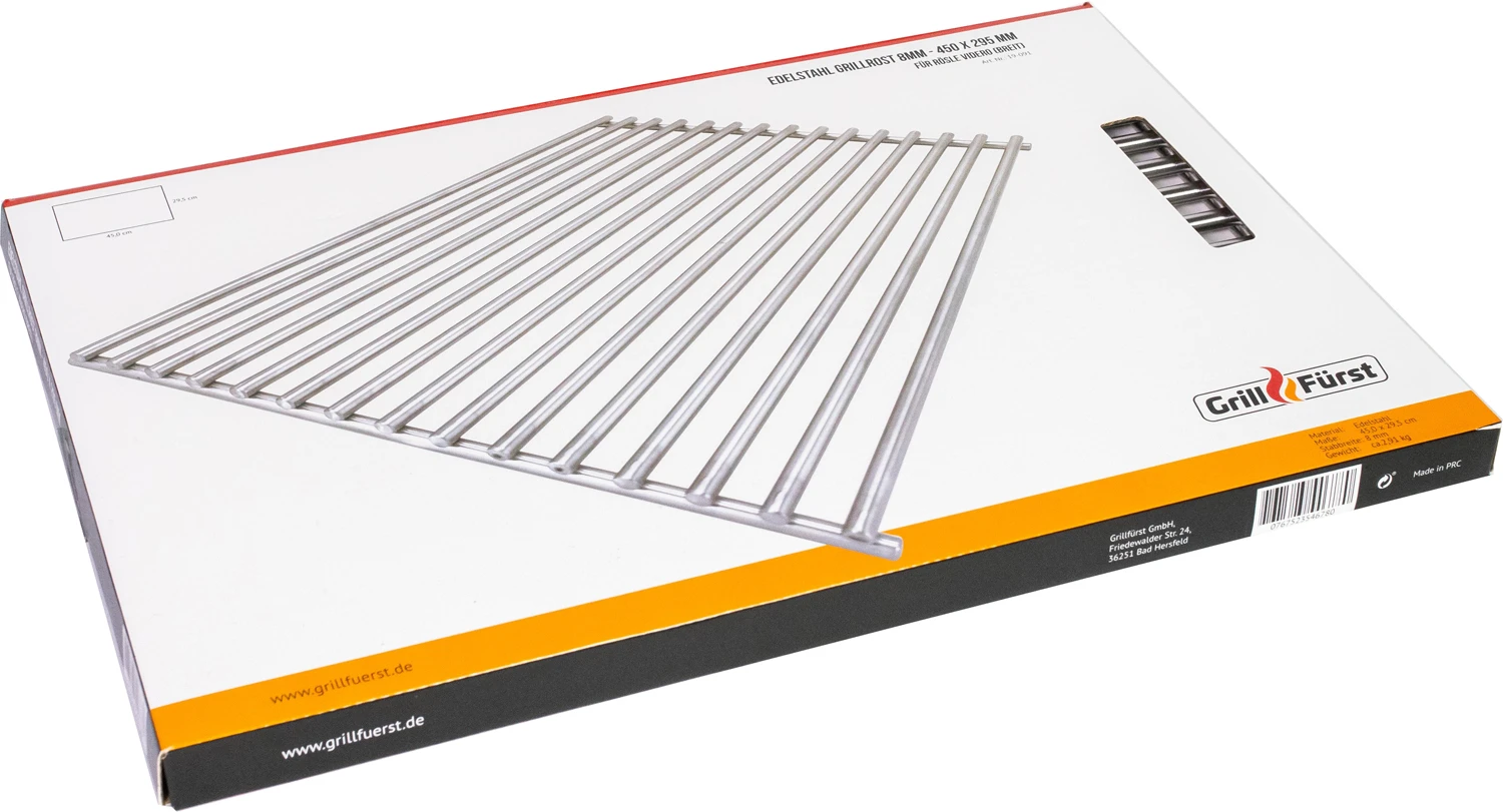 Grillfürst Edelstahl Grillrost Für Rösle Videro G4/G6 Bis 2020, Breit (45 X 29,5 Cm) 1 Grillfürst Edelstahl Grillrost Für Rösle Videro G4/G6 Bis 2020, Breit (45 X 29,5 Cm)