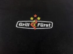 Grillfürst Grillhandschuhe Leder (Paar) -Flammengrill Grillfuerst Handschuh Logo