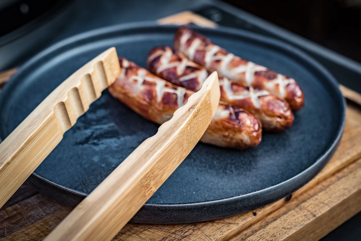 Grillfürst Grillzange Bambus, 60cm Extralang 7 Grillfürst Grillzange Bambus, 60cm Extralang – Bild 7