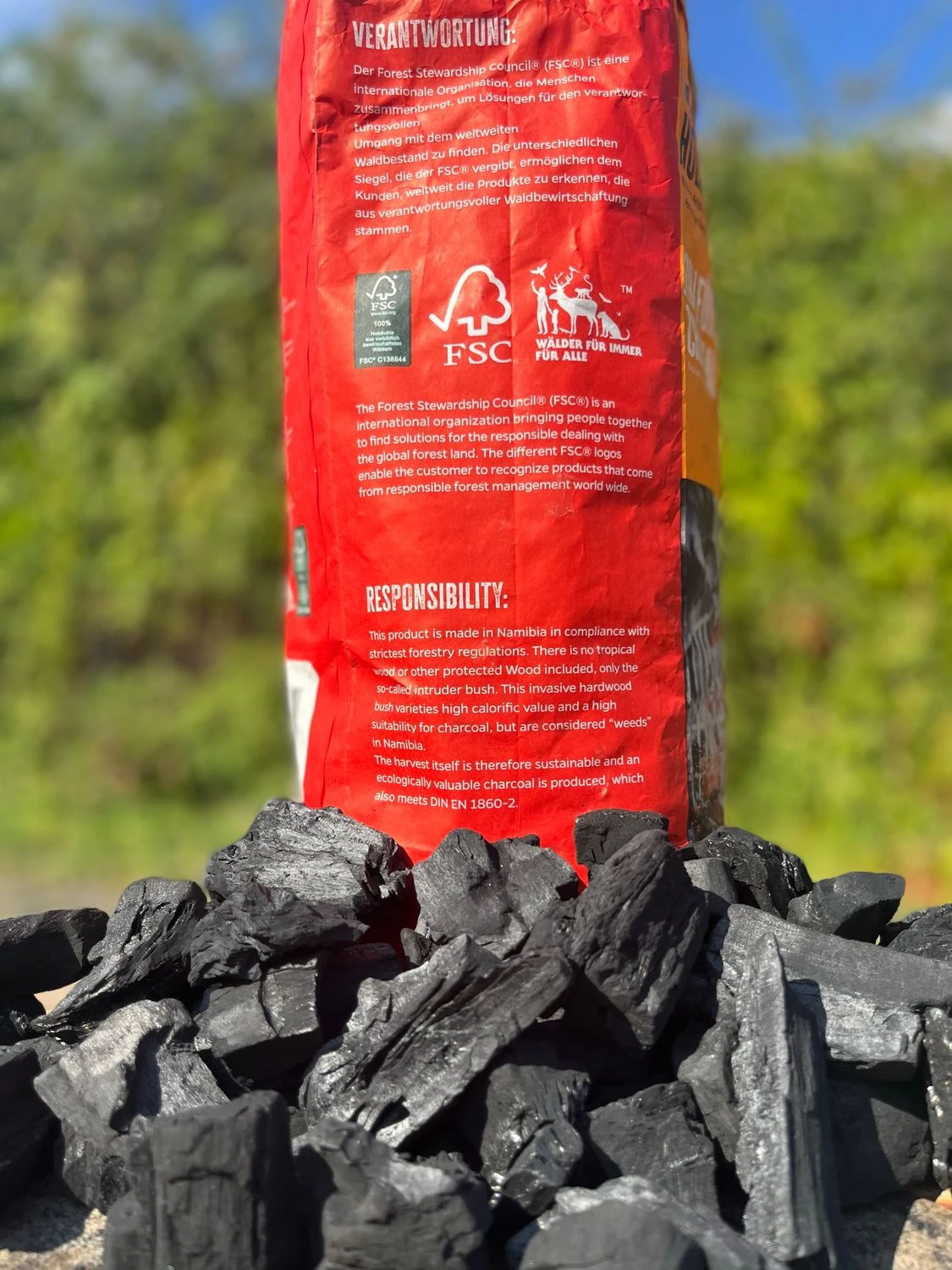 Grillfürst Holzkohle 25kg 3 Grillfürst Holzkohle 25kg – Bild 3