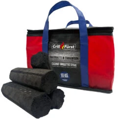 Grillfürst Kokosbriketts In Stangenform - 20 Kg - Ideal Für Dutch Oven Und Grill