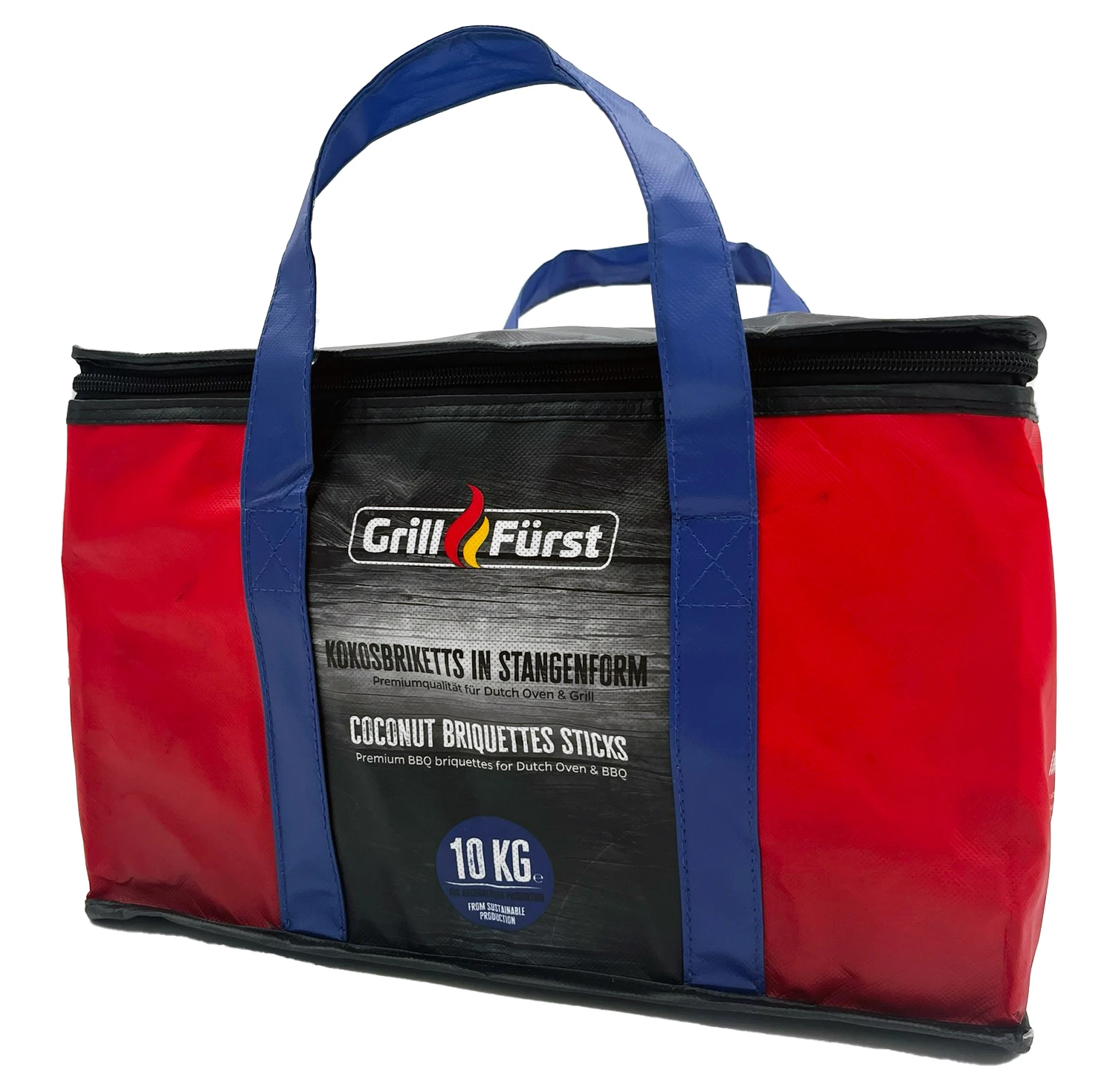 Grillfürst Kokosbriketts In Stangenform - 20 Kg - Ideal Für Dutch Oven Und Grill 5 Grillfürst Kokosbriketts In Stangenform - 20 Kg - Ideal Für Dutch Oven Und Grill – Bild 5