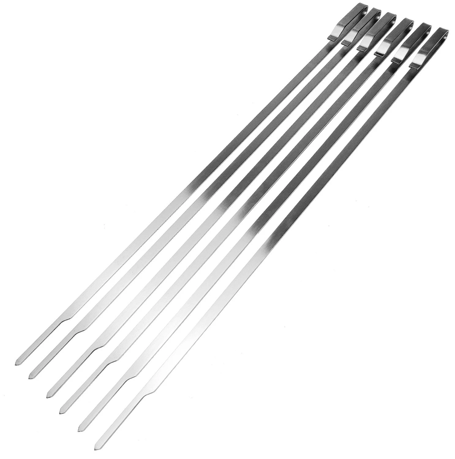 Grillfürst Edelstahl Spieße 45 Cm - 6er Set - Kompatibel Mit Schaschlikset Für Drehspieß 1 Grillfürst Edelstahl Spieße 45 Cm - 6er Set - Kompatibel Mit Schaschlikset Für Drehspieß