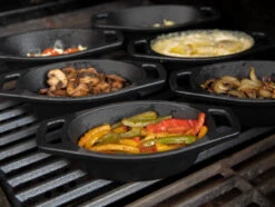 Grillfürst Gusseisen Pfännchen / Servierpfännchen, 6er Set 9 Grillfürst Gusseisen Pfännchen / Servierpfännchen, 6er Set -Flammengrill Grillfuerst Servierpfaennchen 6er Set Gusseisen