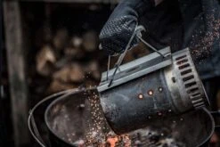 Grillfürst Grillhandschuhe Silikon / Aramid (L-XL) - 1 Paar -Flammengrill Grillfuerst Silikonhandschuh 17 126