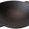 Grillfürst Gusseisen Wok Mit 2 Griffen Ø 30 Cm - X-Deal Inkl. Pflegepaste, Ringreiniger Und Kochlöffel