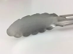 Grillfürst Edelstahl Grillzange 54 Cm -Flammengrill Grillzange lang Kopf