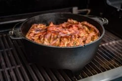 Grillfürst Dutch Oven BBQ Edition DO9 - Klaus Grillt Sonderedition -Flammengrill Klaus Grillt Dutch Oven DO9 Schichtfleisch ohne Deckel