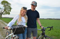 Knister Fahrradhalterung -Flammengrill Knister Grill Fahrradhalterung Radtour