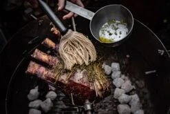 Grillfürst Marinierpinsel Set Mit 3 Aufsätzen -Flammengrill Marinierpinsel Mop