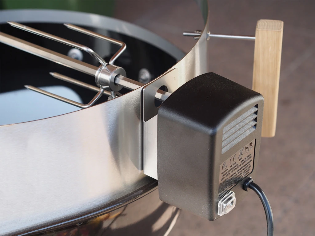 Moesta Rotisserie Set Mit 230 V Motor - Für 47 Und 50cm PizzaRing 4 Moesta Rotisserie Set Mit 230 V Motor - Für 47 Und 50cm PizzaRing – Bild 4