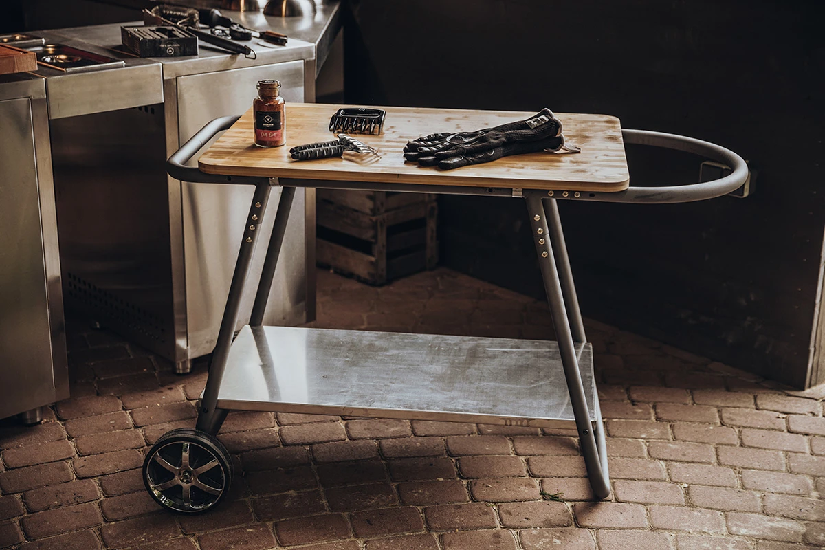 Moesta Beistelltisch Für PelletGrill - Sheriff 1 Moesta Beistelltisch Für PelletGrill - Sheriff