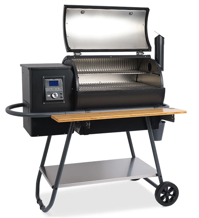 Moesta Pelletgrill Sheriff Inklusive Bambus Ablagebrett Und Abdeckhaube - Modell 2023 2 Moesta Pelletgrill Sheriff Inklusive Bambus Ablagebrett Und Abdeckhaube - Modell 2023 – Bild 2