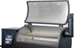 Moesta Pelletgrill Sheriff - Ohne Ablagebrett 7 Moesta Pelletgrill Sheriff - Ohne Ablagebrett -Flammengrill Moesta Sheriff Pelletgrill Deckel Garkammer 10593 2