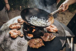 Moesta Stahlwok Mit Holzgriff