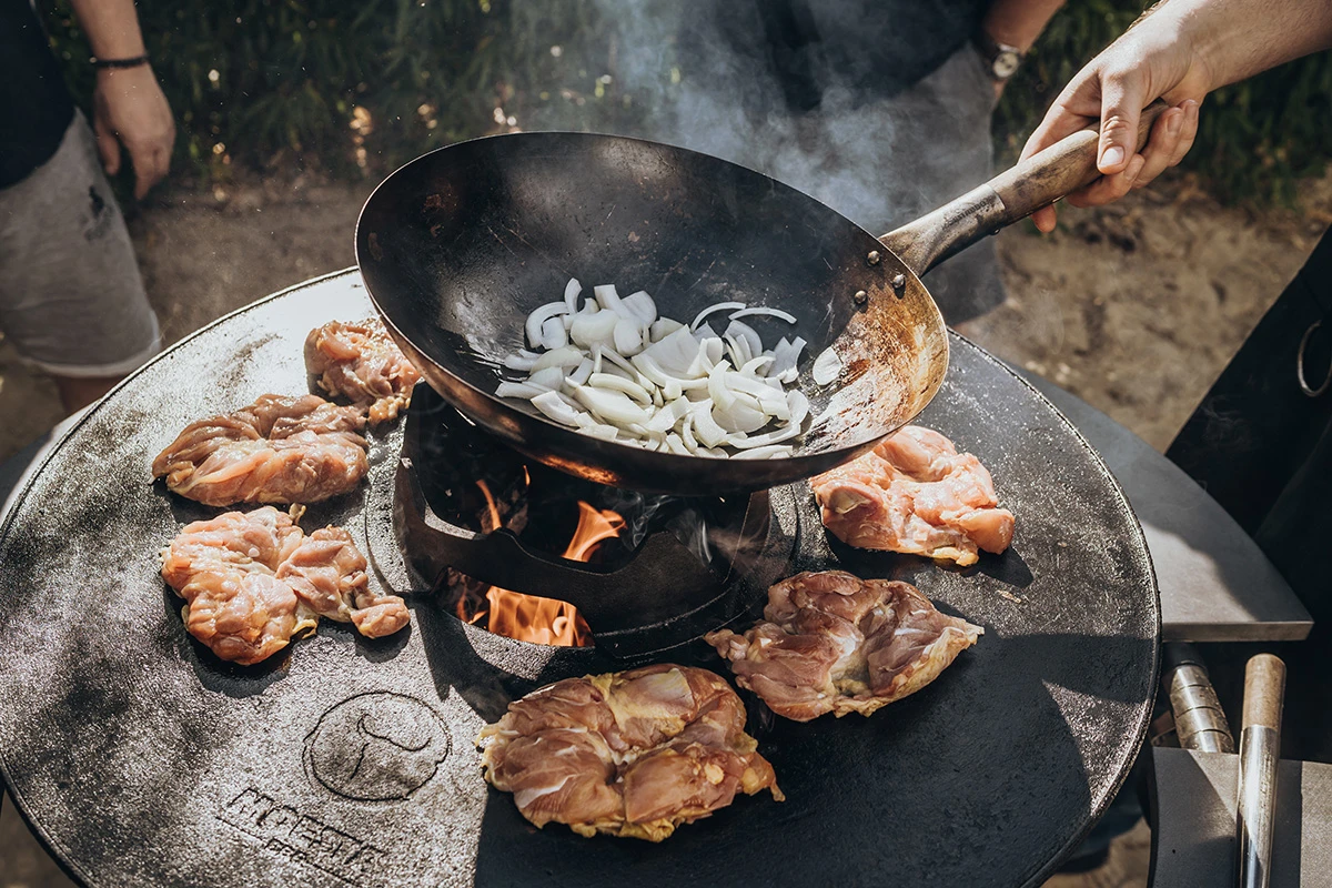 Moesta Stahlwok Mit Holzgriff 1 Moesta Stahlwok Mit Holzgriff