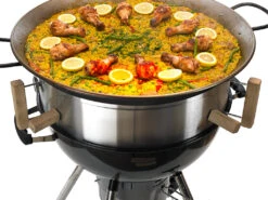 Moesta PAN'BBQ Set - Für Smokin Pizzaring: 60 / 67cm 5 Moesta PAN'BBQ Set - Für Smokin Pizzaring: 60 / 67cm -Flammengrill Moesta XXL Pfanne Pizzaring