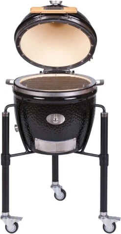 Monolith Grill Junior PRO Serie 2.0 Schwarz - MIT Gestell