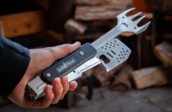 Grillfürst BBQ - Multitool - 4in1 Grillbesteck - Grillgadget