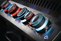 Napoleon Prestige 500 Gasgrill, Schwarz - Mit Safety Glow - Modell 2023 - SMART Deal Inkl. Grillfürst Grill Control -Flammengrill Napoleon Prestige 500 Safety Glow Drehreglerbeleuchtung