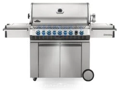 Napoleon Prestige Pro 665-3 Edelstahl Gasgrill Inkl. Drehspieß - Modell 2023 - SMART Deal Inkl. Grillfürst Grill Control Mit Companion Device Und Einstichthermometer