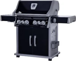 Napoleon Rogue SE 525 Gasgrill - All-black - Grillfürst Edition Inkl. Abdeckhaube - SMART Deal Inkl. Grillfürst Grill Control - Modell 2022 -Flammengrill Napoleon Rogue SE525 Gasgrill All Black Grillfuerst Edition