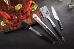 Napoleon 4-teiliges President's Limited Edition Grillbesteck Set -Flammengrill Napoleon grillbesteck 4 teilig 70037