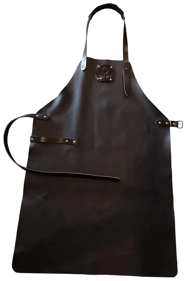 OFYR Lederschürze Schwarz 1 OFYR Lederschürze Schwarz
