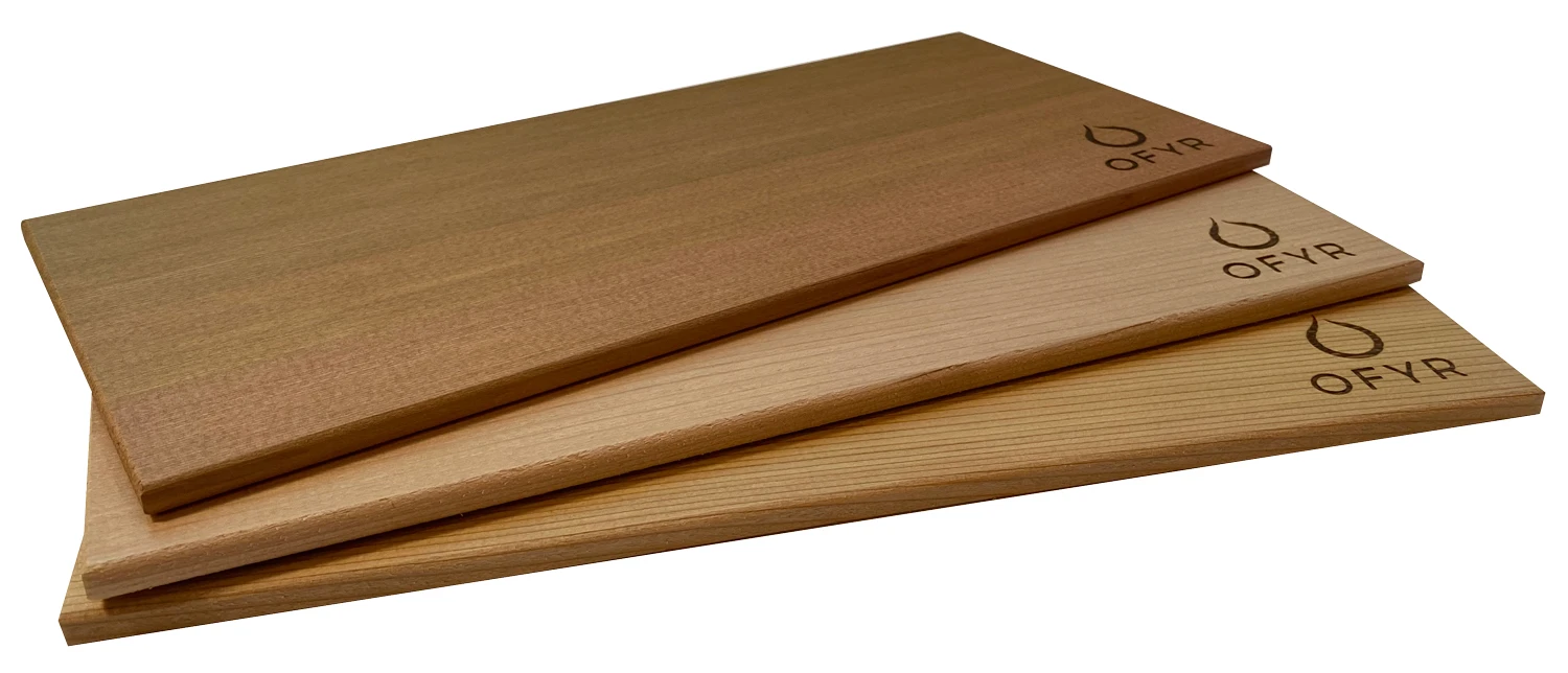 OFYR Räucherbretter PRO Aus Zedernholz 3 Stk. 1 OFYR Räucherbretter PRO Aus Zedernholz 3 Stk.