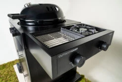 Outdoorchef Gas Kugelgrill Arosa 570 G Evo Black Style - Inkl. Blazing-/Cooking Zone Kit Plus Und Plancha -Flammengrill Outdoorchef Arosa 570 G Evo Gas Kugelgrill