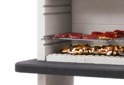 Palazzetti Grillkamin Dubai Inkl. Montagematerial -Flammengrill Palazzetti Grillkamin Dubai Material Detail