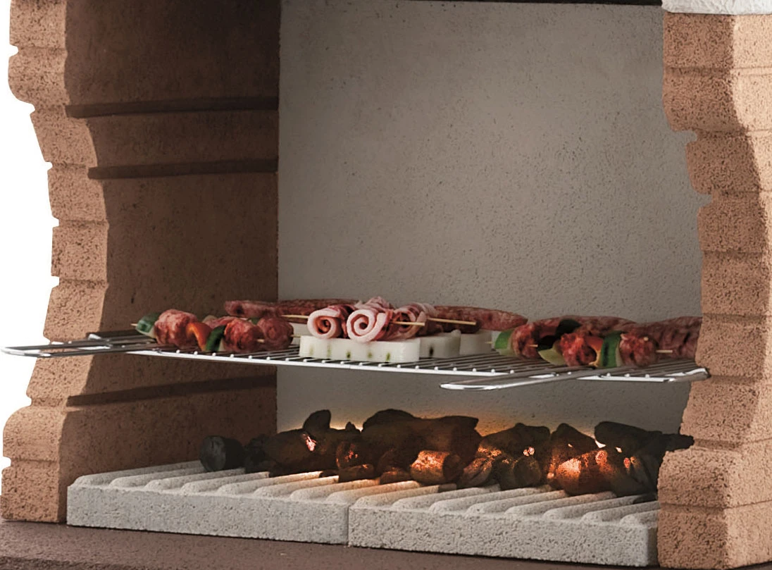 Palazzetti Grillkamin Jesolo 2 Inkl. Montagematerial 1 Palazzetti Grillkamin Jesolo 2 Inkl. Montagematerial