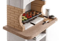 Palazzetti Grillkamin Lido Inkl. Montagematerial 8 Palazzetti Grillkamin Lido Inkl. Montagematerial -Flammengrill Palazzetti Grillkamin Lido Marmotech Schamott