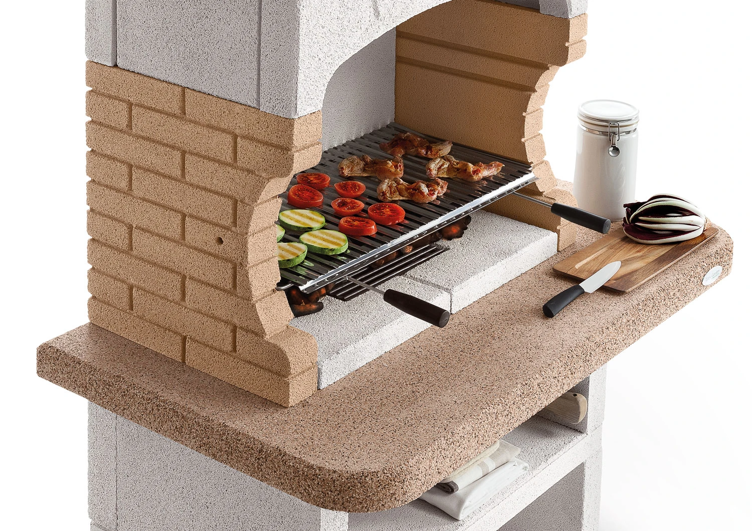Palazzetti Grillkamin Lido Inkl. Montagematerial 3 Palazzetti Grillkamin Lido Inkl. Montagematerial – Bild 3