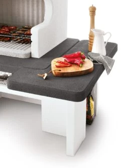 Palazzetti Grillkamin Mauritius Inkl. Montagematerial 6 Palazzetti Grillkamin Mauritius Inkl. Montagematerial -Flammengrill Palazzetti Grillkamin Mauritius Ablageflaeche