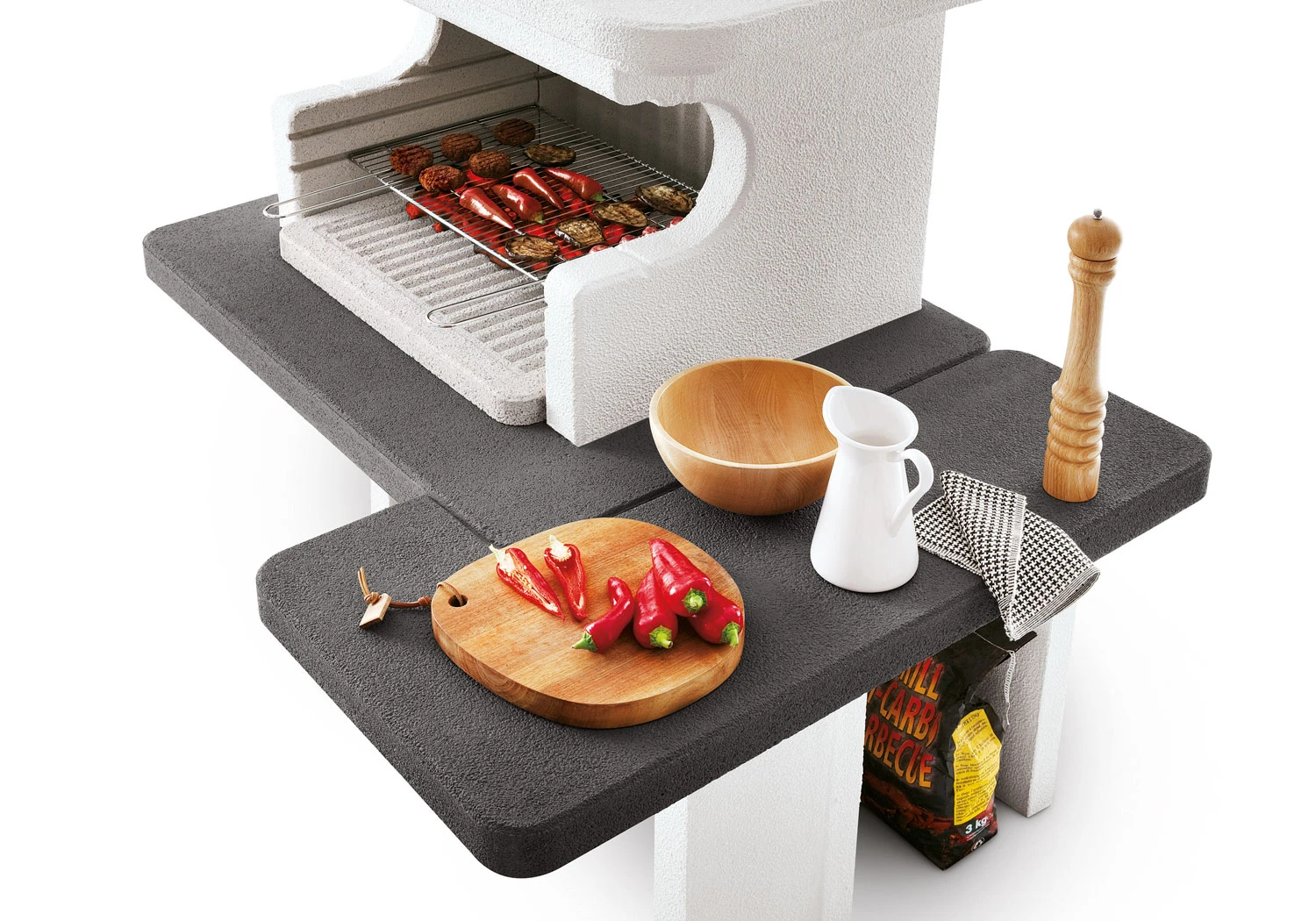 Palazzetti Grillkamin Mauritius Inkl. Montagematerial 2 Palazzetti Grillkamin Mauritius Inkl. Montagematerial – Bild 2