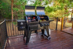Pit Boss Pelletgrill Navigator 1230 - Kombinationsgrill Mit Gasgrill -Flammengrill Pit Boss Kombigrill Navigator 1230 mit Gasgrill